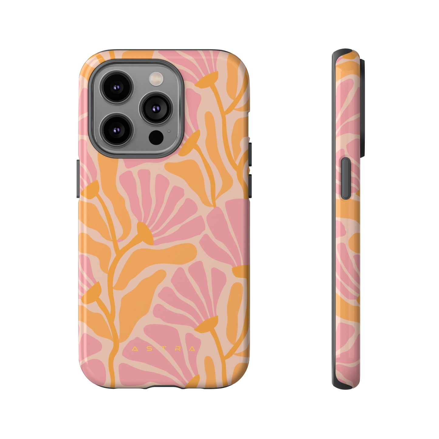 Pink Blossom iPhone 14 Pro Glossy Phone Case Accessories Elite Glossy iPhone Cases Matte mobi Phone accessory Phone Cases Samsung Cases Valentine's Day Picks