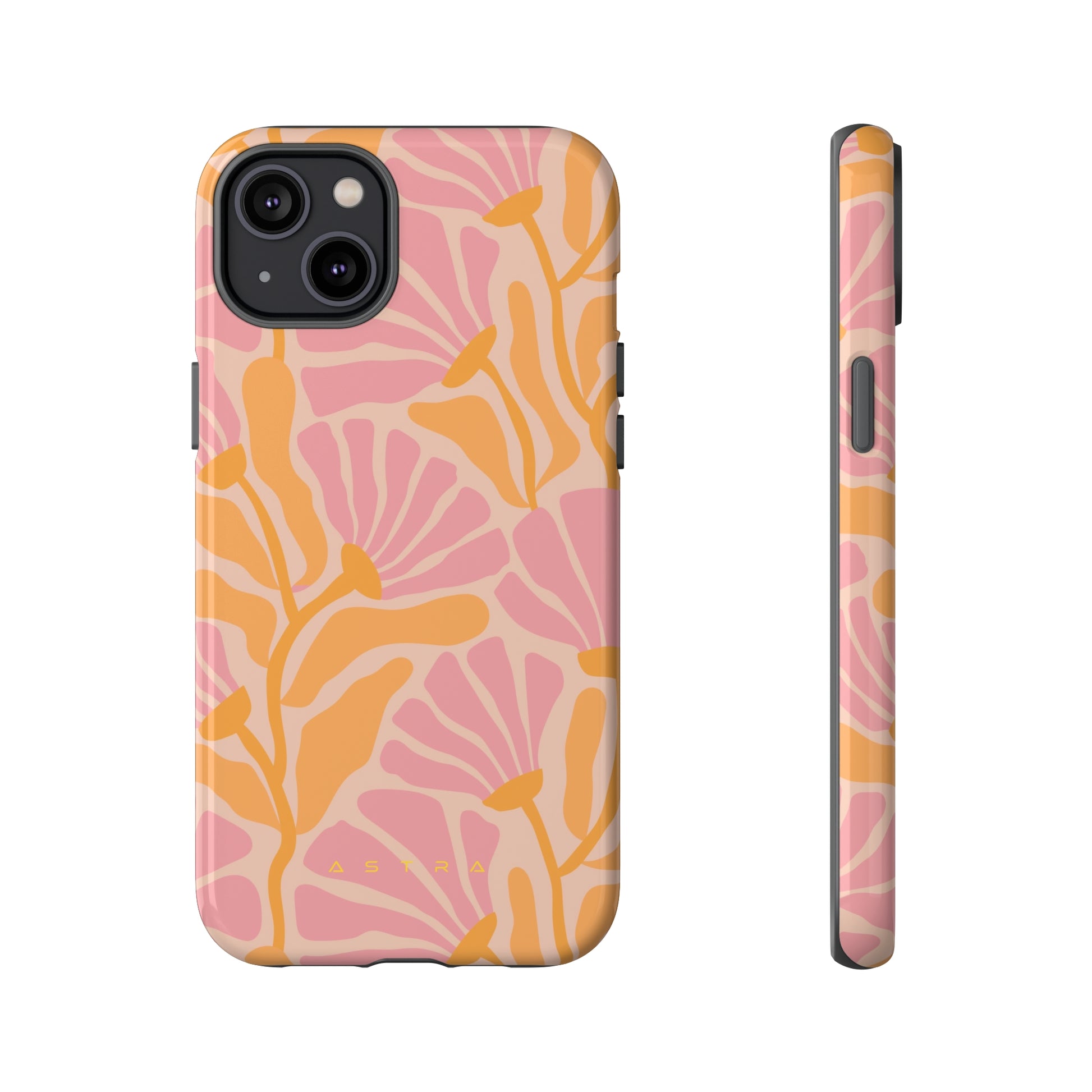 Pink Blossom iPhone 14 Plus Glossy Phone Case Accessories Elite Glossy iPhone Cases Matte mobi Phone accessory Phone Cases Samsung Cases Valentine's Day Picks