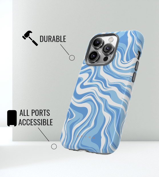 Ocean Fusion iPhone 12 Mini Glossy Phone Case Accessories Elite Glossy iPhone Cases Matte mobi Phone accessory Phone Cases Samsung Cases Valentine's Day Picks