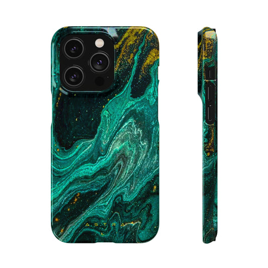 Mystic Lagoon iPhone 14 Pro Glossy Phone Case Accessories Classic Glossy iPhone Cases Matte Phone Cases
