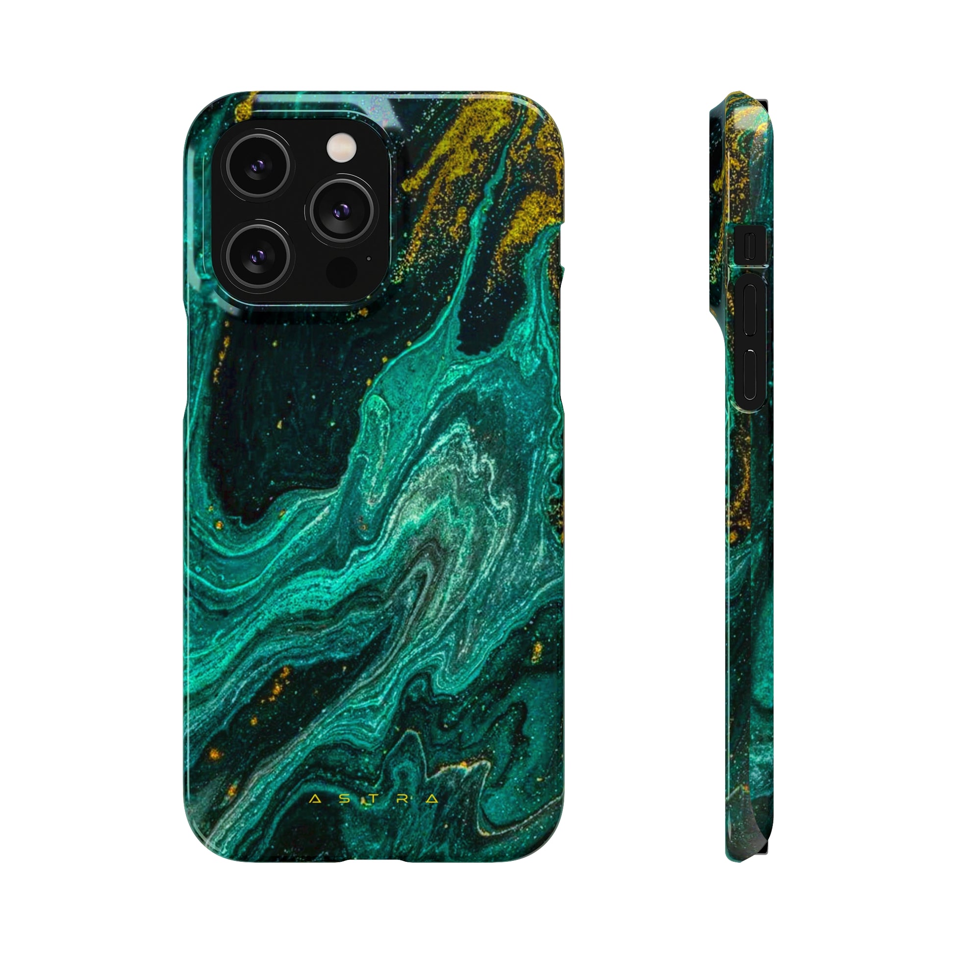 Mystic Lagoon iPhone 14 Pro Max Glossy Phone Case Accessories Classic Glossy iPhone Cases Matte Phone Cases