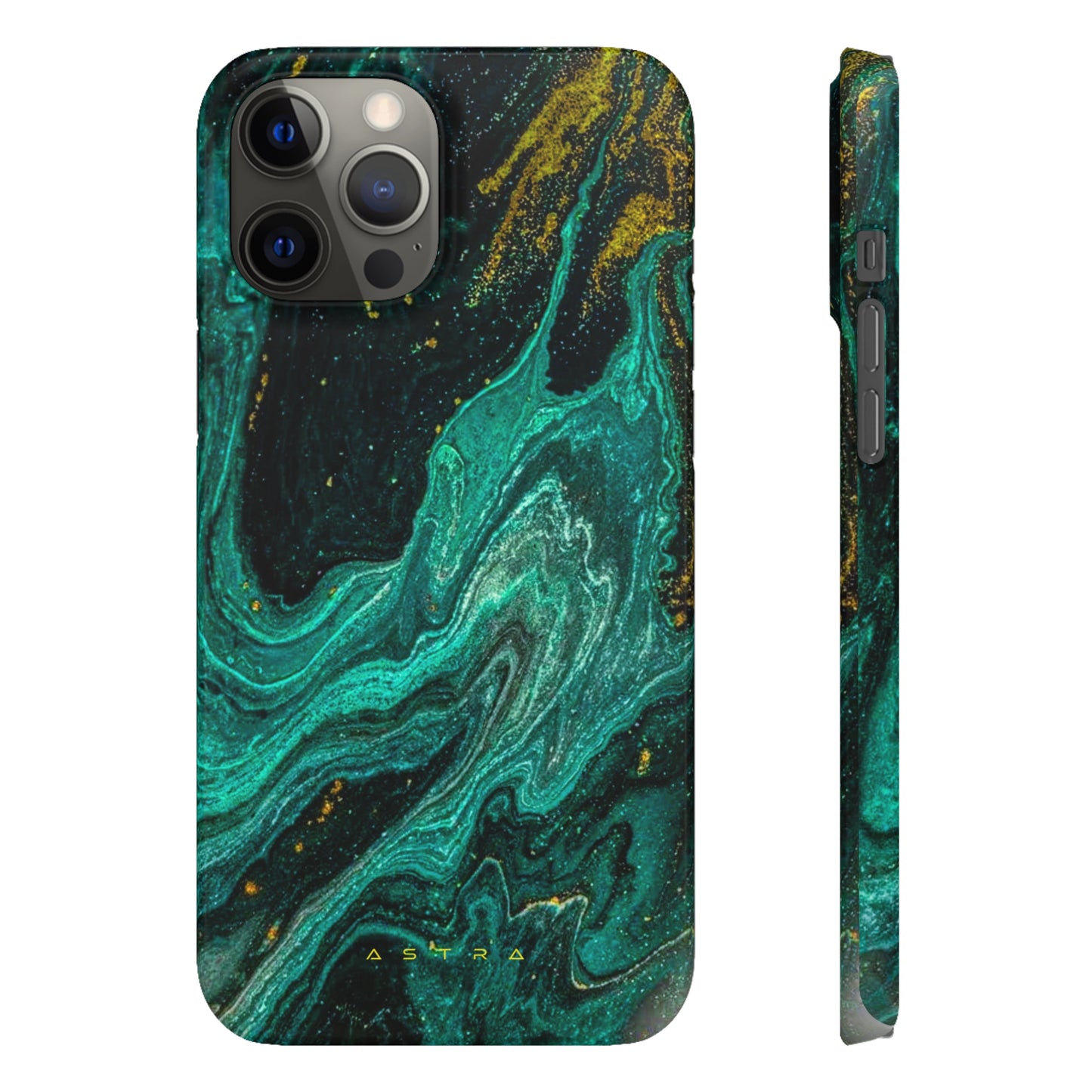 Mystic Lagoon iPhone 12 Pro Max Glossy Phone Case Accessories Classic Glossy iPhone Cases Matte Phone Cases