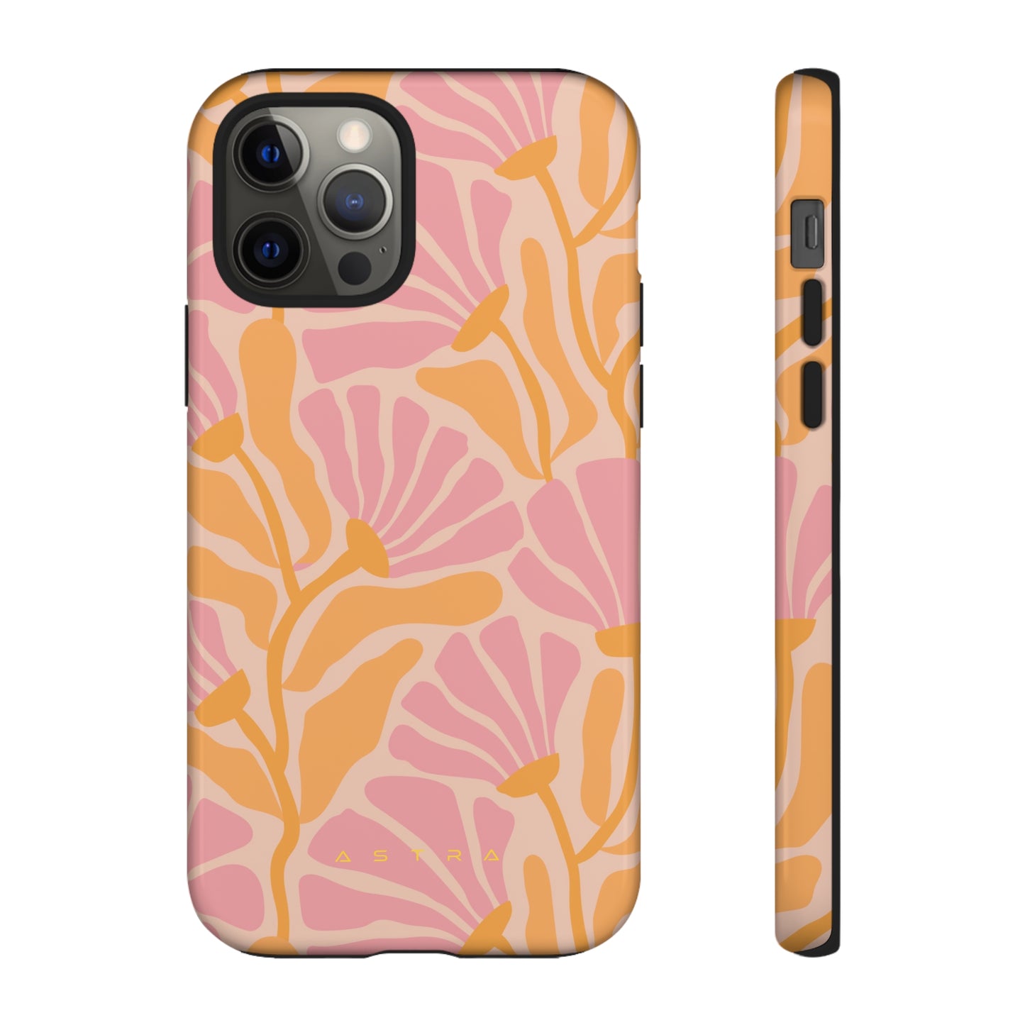 Pink Blossom iPhone 12 Pro Glossy Phone Case Accessories Elite Glossy iPhone Cases Matte mobi Phone accessory Phone Cases Samsung Cases Valentine's Day Picks