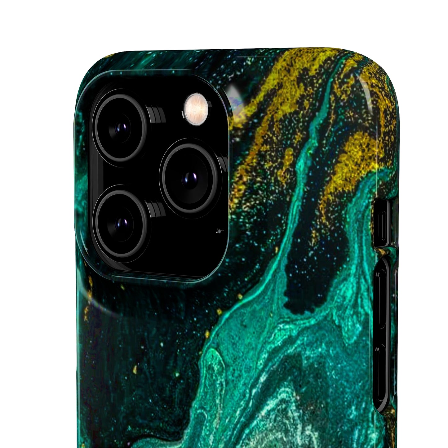 Mystic Lagoon iPhone 12 Mini Glossy Phone Case Accessories Classic Glossy iPhone Cases Matte Phone Cases