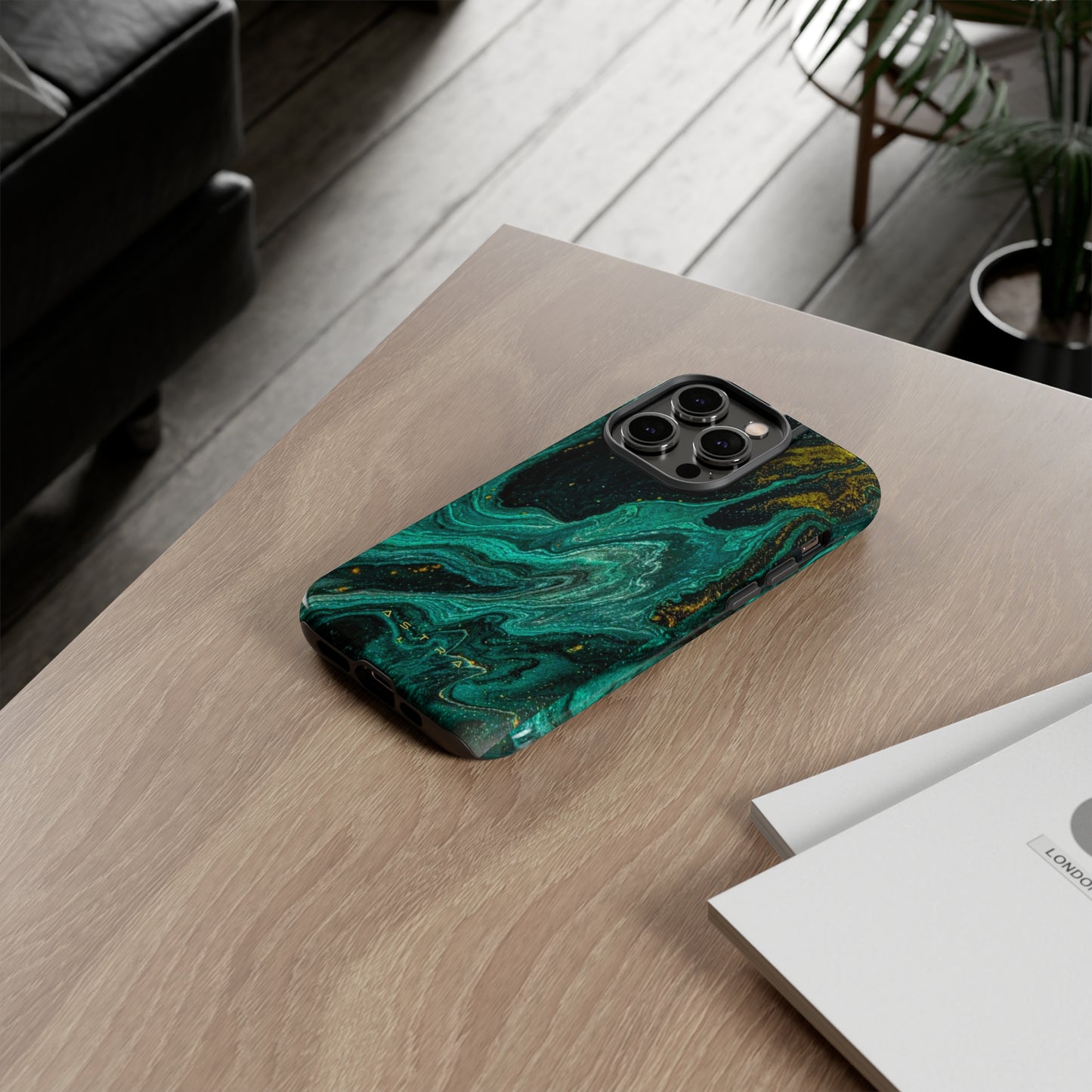 Mystic Lagoon iPhone 14 Plus Glossy Phone Case Accessories Elite Glossy iPhone Cases Matte Phone accessory Phone Cases Samsung Cases Valentine's Day Picks
