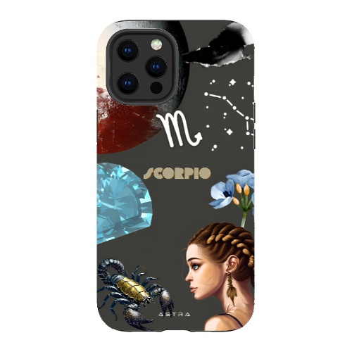 SCORPIO Apple iPhone 12 Pro Max Phone Cases